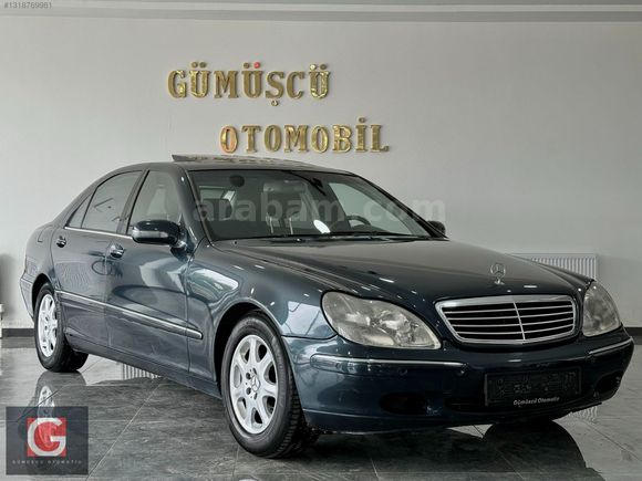 GÜMÜŞCÜ-2001 S500L-BAYİ ÇIKIŞLI-ORJİNAL 210.000KM'DE-TAM DOLU