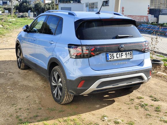 Sahibinden Volkswagen T-Cross 1.0 TSI Style 2024 Model  18.000 km Mavi