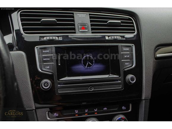 CARLOSS'DAN VW GOLF 1.6TDI COMFORTLİNE 2016 MODEL 199BİN KM