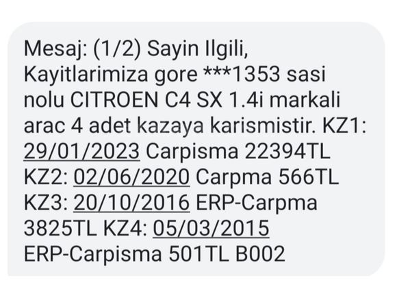 13 yıldır tek elden kullanılmış, masrafsız LPG li C4