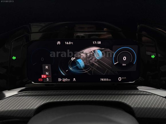 2022 Wv Golf R-Line Boyasız Kör Nokta Hayalet KeylessGo