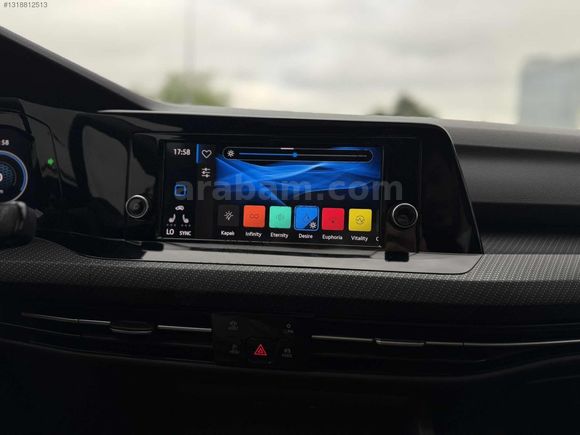 2022 Wv Golf R-Line Boyasız Kör Nokta Hayalet KeylessGo