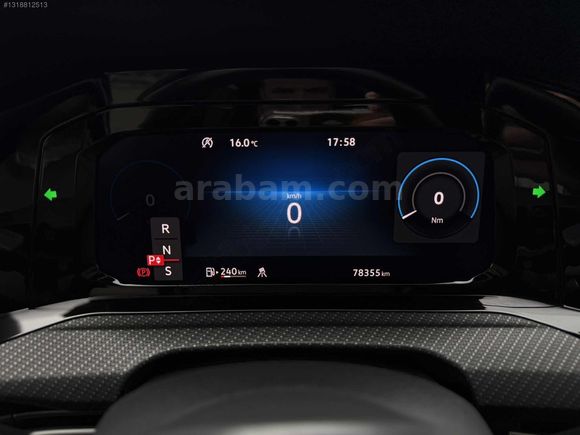 2022 Wv Golf R-Line Boyasız Kör Nokta Hayalet KeylessGo