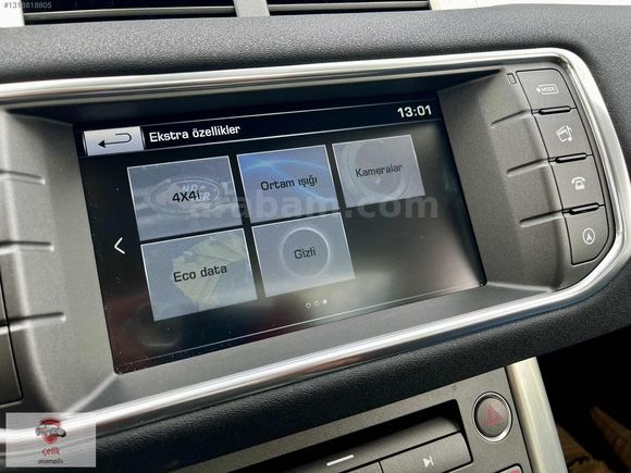 RANGE ROVER EVOQUE HSE DYNAMİC 2016 MODEL 68.000 KM CAM TAVAN