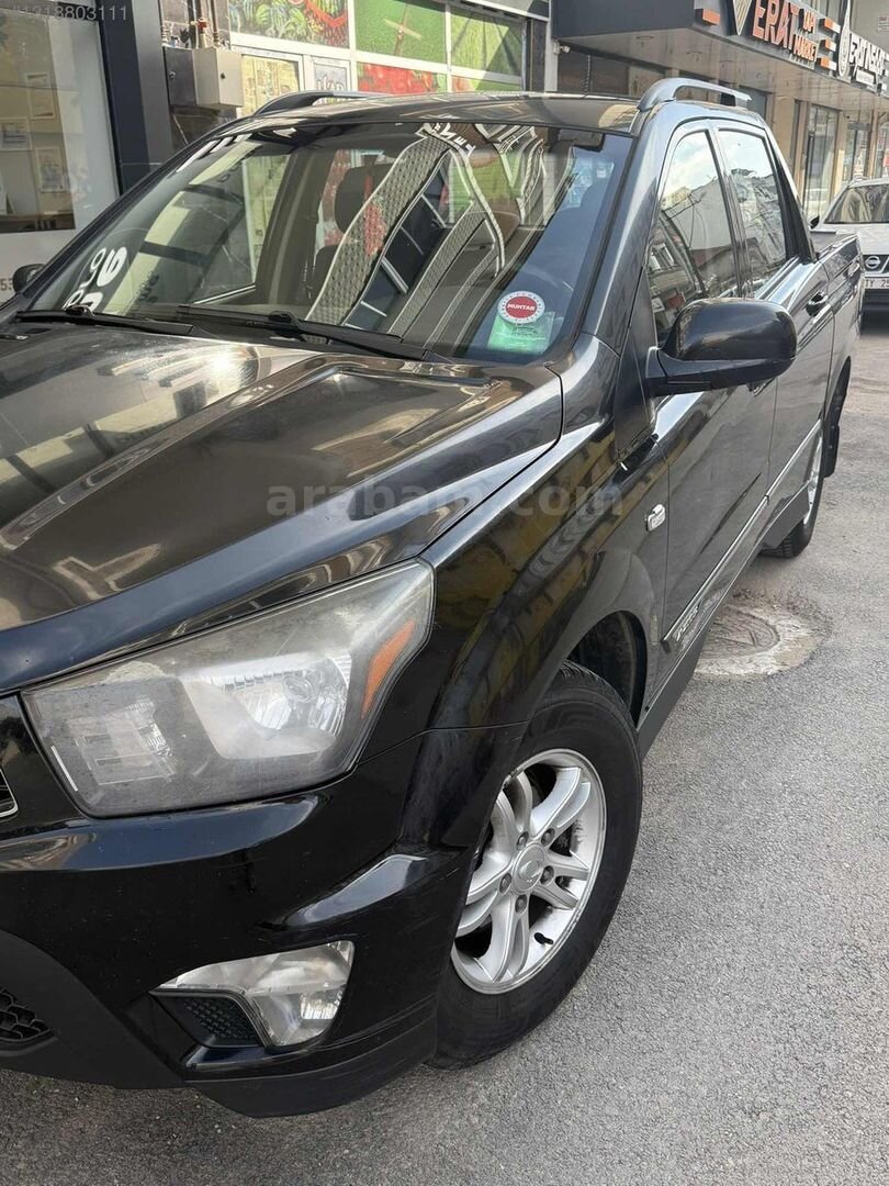 Galeriden KGM SsangYong Korando Sports 2.0 e-XDI Special Edition 2015 Model Bursa 224.000 km Siyah 2
