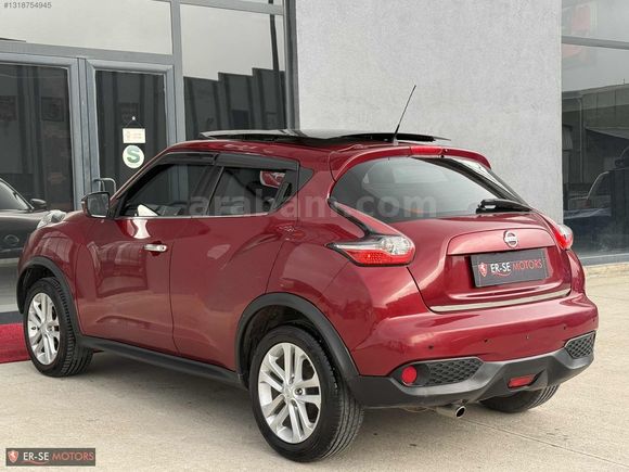 NİSSAN JUKE 1.6 SKYPACK FUL DONANIMLI CAM TAVANLI FUL BAKIMLI