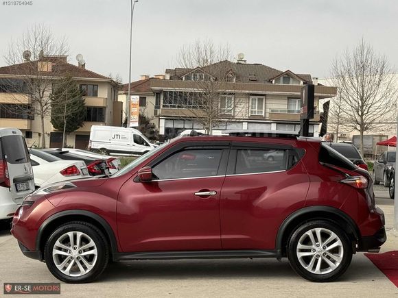 NİSSAN JUKE 1.6 SKYPACK FUL DONANIMLI CAM TAVANLI FUL BAKIMLI
