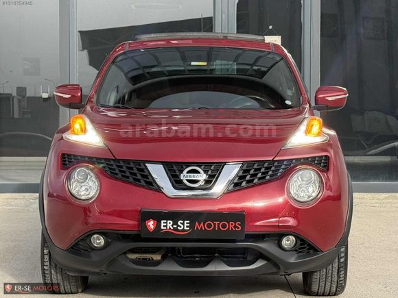 NİSSAN JUKE 1.6 SKYPACK FUL DONANIMLI CAM TAVANLI FUL BAKIMLI