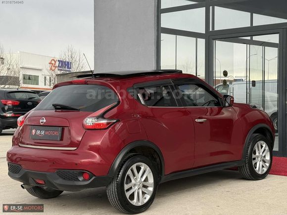 NİSSAN JUKE 1.6 SKYPACK FUL DONANIMLI CAM TAVANLI FUL BAKIMLI
