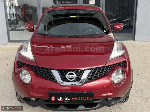 NİSSAN JUKE 1.6 SKYPACK FUL DONANIMLI CAM TAVANLI FUL BAKIMLI