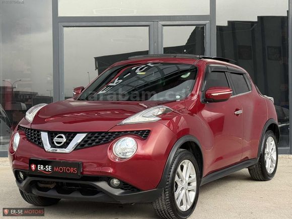 NİSSAN JUKE 1.6 SKYPACK FUL DONANIMLI CAM TAVANLI FUL BAKIMLI