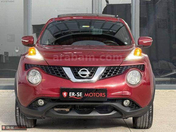 NİSSAN JUKE 1.6 SKYPACK FUL DONANIMLI CAM TAVANLI FUL BAKIMLI