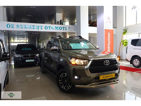Öz Surkent Oto'dan 2021 Hılux 2.4 D-4D 4x2 Adventure %20KDV