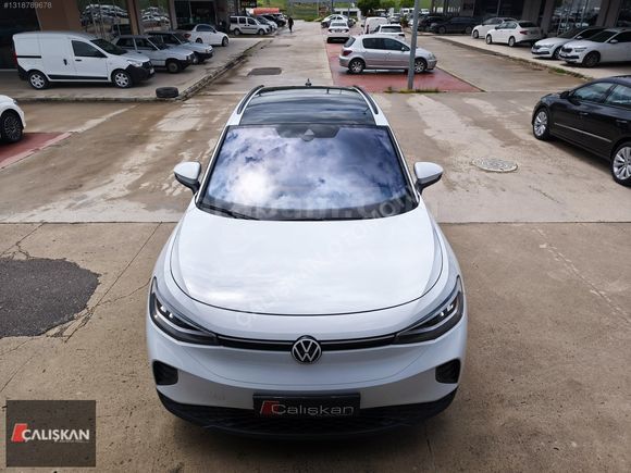 ÇALIŞKAN'DAN 2025 VOLKSWAGEN İD4 PURE TABA/ISITMA KRD KRT 12 TKS