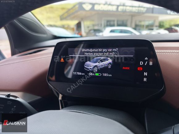 ÇALIŞKAN'DAN 2025 VOLKSWAGEN İD4 PURE TABA/ISITMA KRD KRT 12 TKS