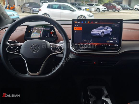 ÇALIŞKAN'DAN 2025 VOLKSWAGEN İD4 PURE TABA/ISITMA KRD KRT 12 TKS