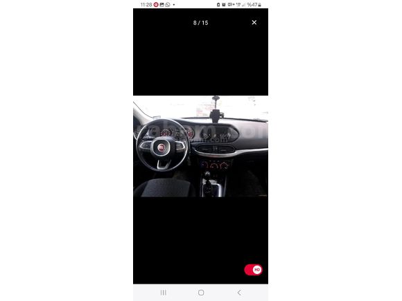 Sahibinden Fiat Egea 1.4 Fire Easy 2018 Model Afyonkarahisar Gri (Gümüş)