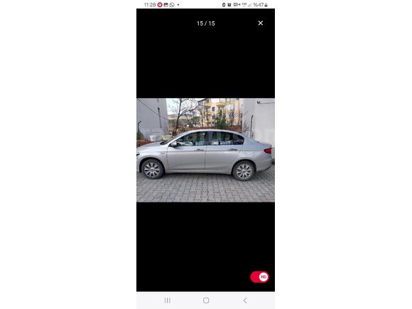 Sahibinden Fiat Egea 1.4 Fire Easy 2018 Model Afyonkarahisar Gri (Gümüş)