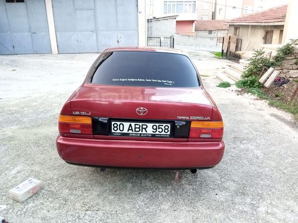 Sahibinden Toyota Corolla 1.6 GL 1993 Model
