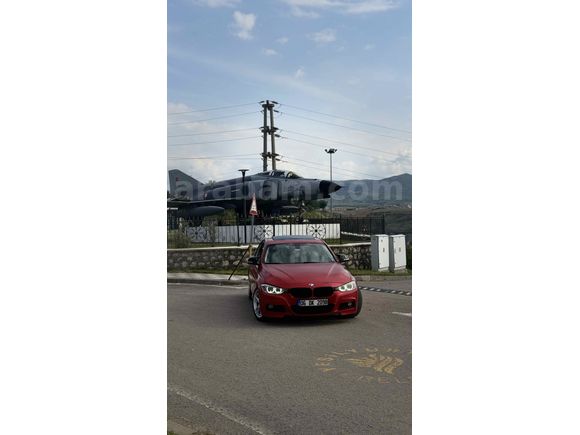 Sahibinden BMW 3 Serisi 320i ED Sport Line 2015 Model  263.000 km Kırmızı