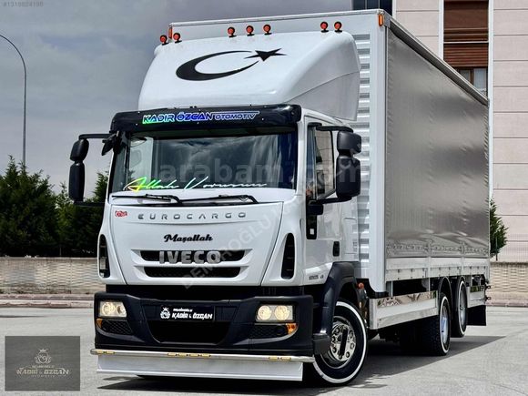 2013 IVECO EURO CARGO SFR KAYAR PERDE ORJ.533.BİN KM'DE KÖRÜKLÜ