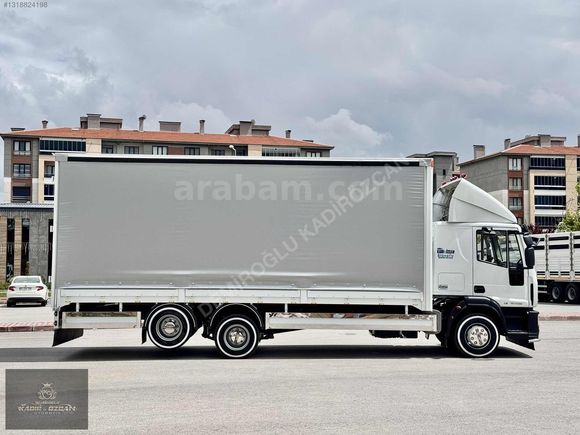 2013 IVECO EURO CARGO SFR KAYAR PERDE ORJ.533.BİN KM'DE KÖRÜKLÜ
