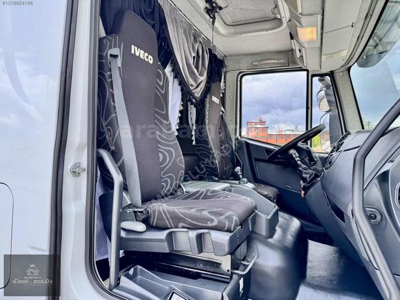 2013 IVECO EURO CARGO SFR KAYAR PERDE ORJ.533.BİN KM'DE KÖRÜKLÜ