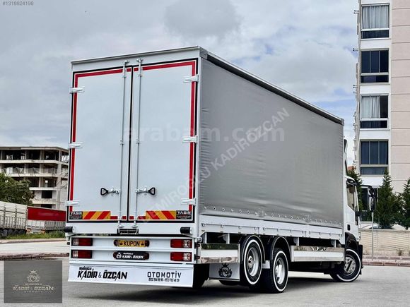 2013 IVECO EURO CARGO SFR KAYAR PERDE ORJ.533.BİN KM'DE KÖRÜKLÜ