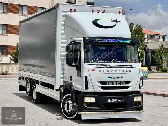 2013 IVECO EURO CARGO SFR KAYAR PERDE ORJ.533.BİN KM'DE KÖRÜKLÜ