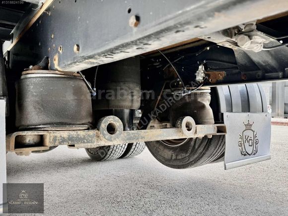 2013 IVECO EURO CARGO SFR KAYAR PERDE ORJ.533.BİN KM'DE KÖRÜKLÜ