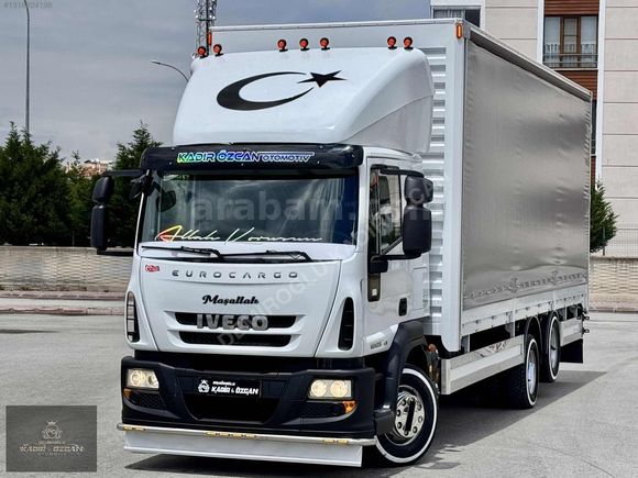 2013 IVECO EURO CARGO SFR KAYAR PERDE ORJ.533.BİN KM'DE KÖRÜKLÜ