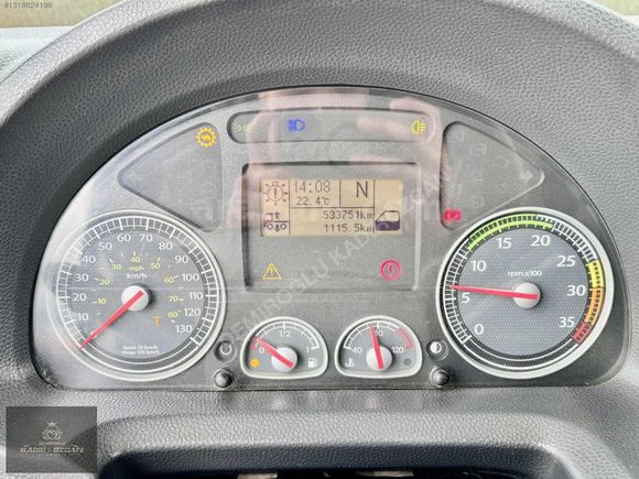 2013 IVECO EURO CARGO SFR KAYAR PERDE ORJ.533.BİN KM'DE KÖRÜKLÜ