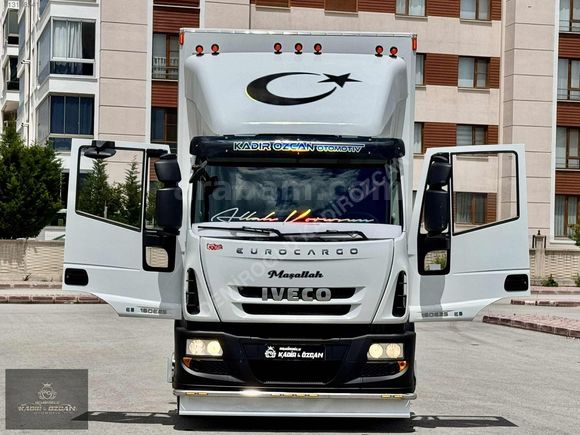 2013 IVECO EURO CARGO SFR KAYAR PERDE ORJ.533.BİN KM'DE KÖRÜKLÜ