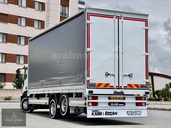 2013 IVECO EURO CARGO SFR KAYAR PERDE ORJ.533.BİN KM'DE KÖRÜKLÜ