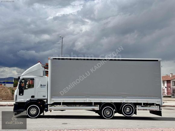 2013 IVECO EURO CARGO SFR KAYAR PERDE ORJ.533.BİN KM'DE KÖRÜKLÜ