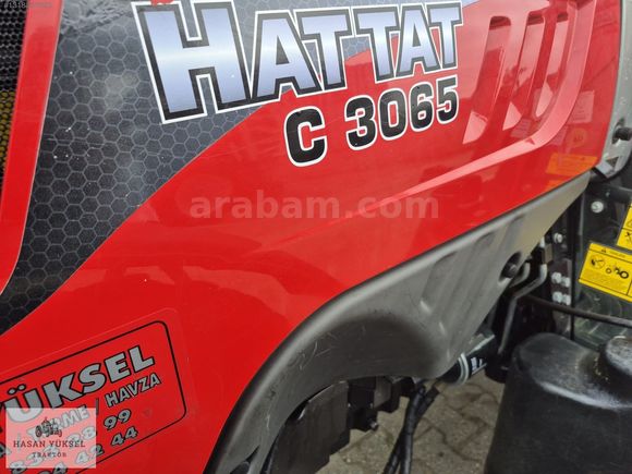 HASAN YÜKSEL,DEN HATTAT 3065C 4WD TENTELİ 482 SAATTE 2023 MODEL