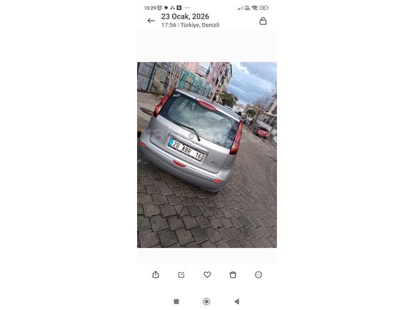 Sahibinden Nissan Note 1.5 dCi Tekna 2011 Model Muş