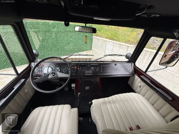 SIFIR TADINDA-MERCEDES UNİMOG 2150 L 4X4 ÇİFT KABİN