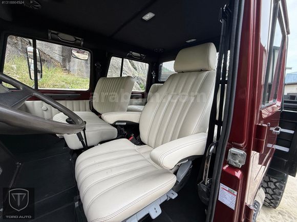 SIFIR TADINDA-MERCEDES UNİMOG 2150 L 4X4 ÇİFT KABİN