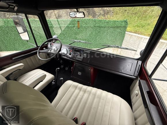 SIFIR TADINDA-MERCEDES UNİMOG 2150 L 4X4 ÇİFT KABİN