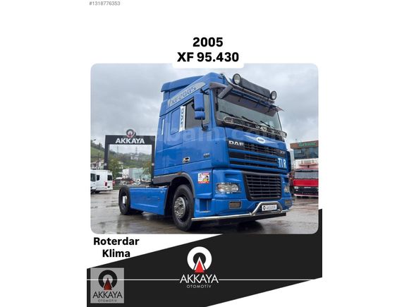 AKKAYADAN 2005 DAF XF430 ROTERDAR KLİMA