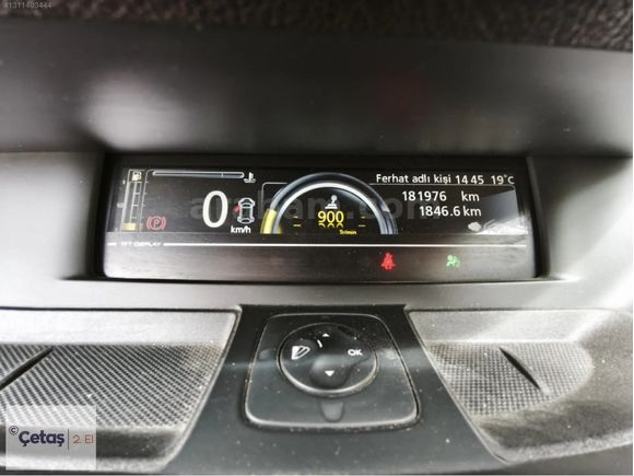 ÇETAŞ RENAULT İZMİR 2013-Scenic 1.5 Dci Privilege 110 Hp