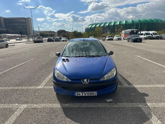 Sahibinden Peugeot 206 1.4 XR 2001 Model  136.000 km Mavi