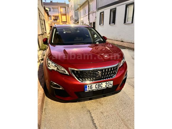 Sahibinden Peugeot 3008 1.6 BlueHDi Active Prime Edition 2018 Model Bursa 99.928 km Kırmızı