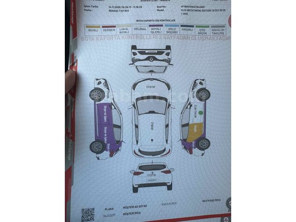 Sahibinden Renault Clio 1.5 dCi Extreme Edition 2012 Model 