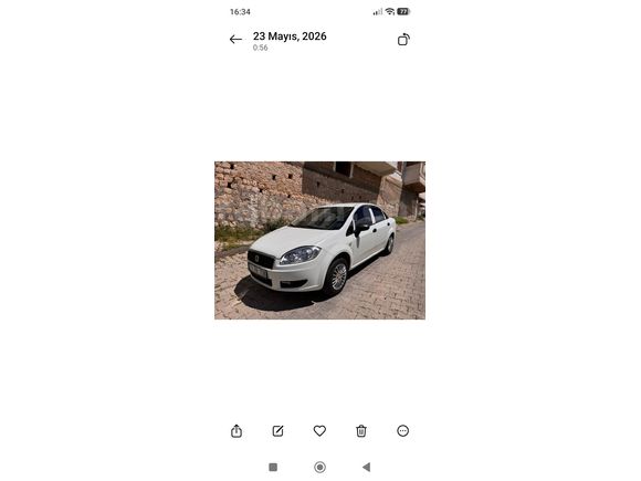 Sahibinden Fiat Linea 1.4 Fire Actual 2013 Model