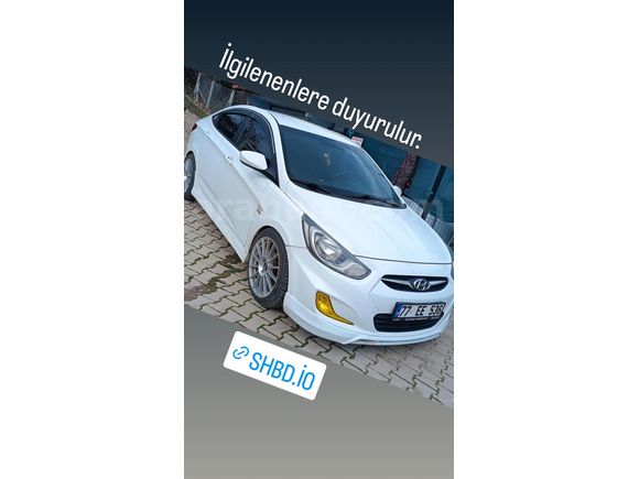 Sahibinden Hyundai Accent Blue 1.6 CRDI Mode 2012 Model