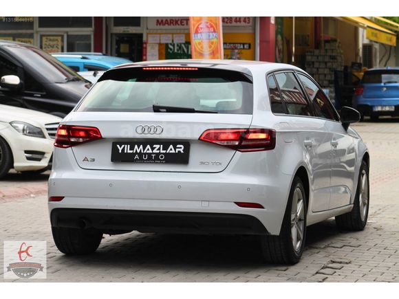 2019 YENİ A3 30TDİ 116HP BOYASIZ 117KM KEYGO LED ZENON ÖNSENSÖR