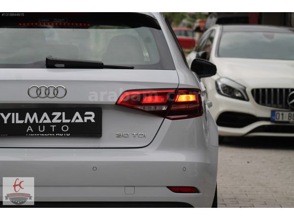 2019 YENİ A3 30TDİ 116HP BOYASIZ 117KM KEYGO LED ZENON ÖNSENSÖR