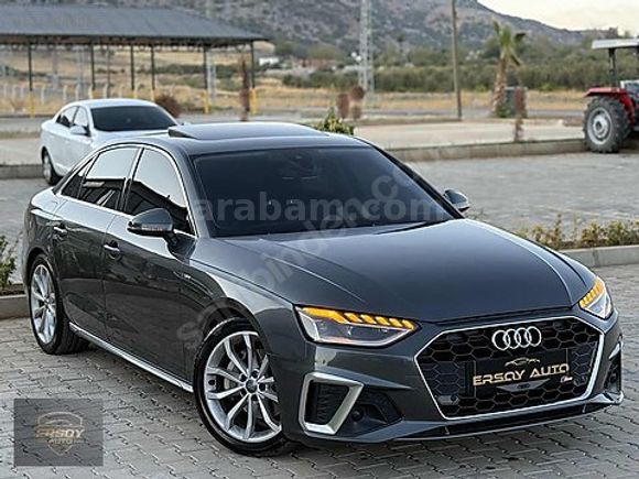 2020 AUDİ A4 40TDI S-LİNE BOYASIZ/ÇİFT NAVİ/115KM ERSOY AUTO..!!